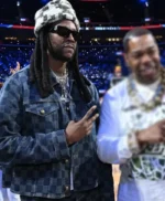 All-Star Game 2026 Burna Boy Denim Jacket