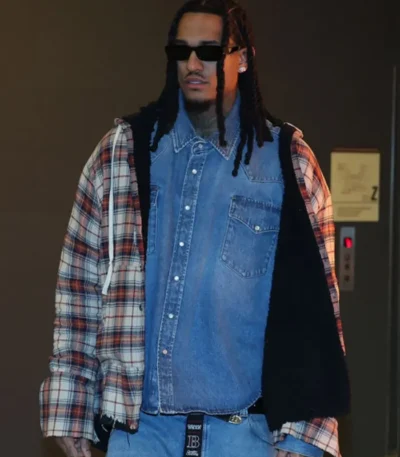 76ers v Knicks 2026 Jordan Clarkson Checkered Jacket