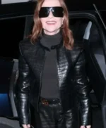 Cannes Film Festival 2026 Isabelle Huppert Leather Jacket