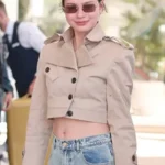 79th Cannes Becky Armstrong Cropped Jacket