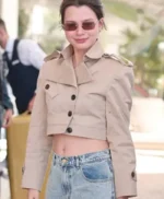 79th Cannes Becky Armstrong Cropped Jacket