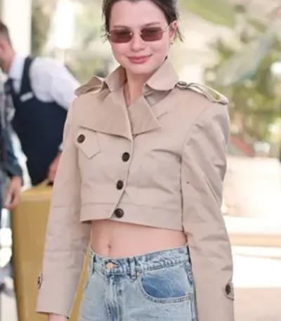 79th Cannes Becky Armstrong Cropped Jacket