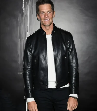 80 for Brady Tom Brady Leather Jacket