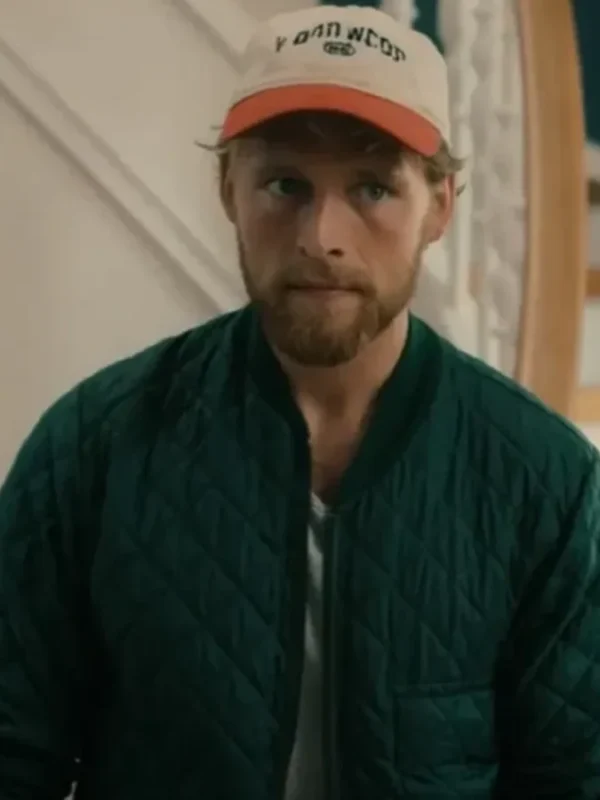 A Beautiful Life Christopher Quilted Green Jacket