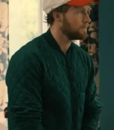 A Beautiful Life Christopher Quilted Green Jacket