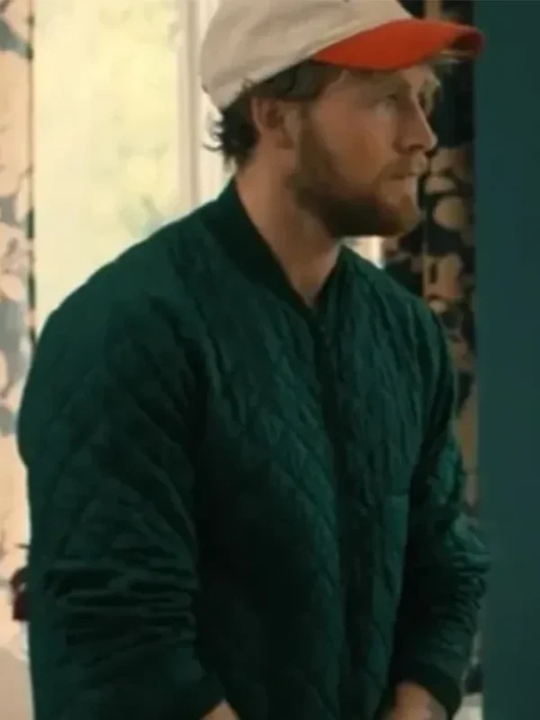 A Beautiful Life Christopher Quilted Green Jacket