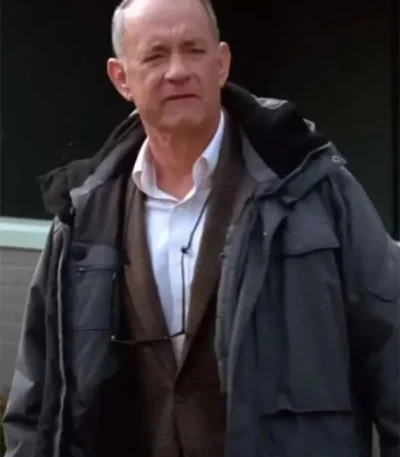 A Man Called Otto Tom Hanks Grey Jacket