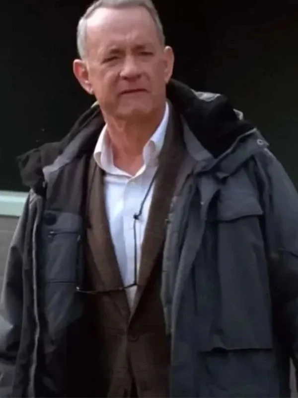 A Man Called Otto Tom Hanks Grey Jacket
