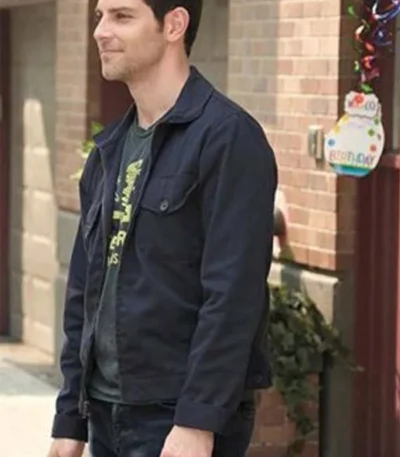 A Million Little Things S05 Eddie Saville Black Jacket