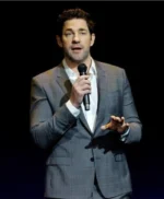 John Krasinski A Quiet Place Day One Plaid Suit