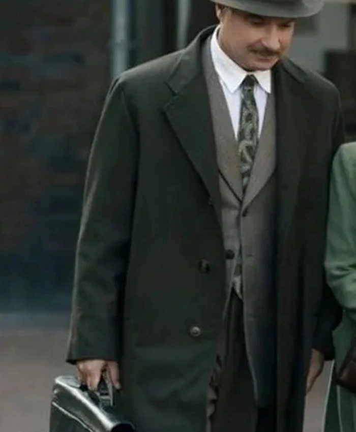 A Small Light Otto Frank Green Coat A Small Light Otto Frank Green Coat