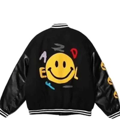 Asap Rocky Smiley Varsity Jacket