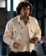Aaron Taylor-Johnson 2026 White Jacket