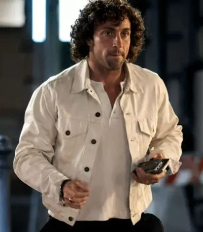 Aaron Taylor-Johnson 2026 White Jacket