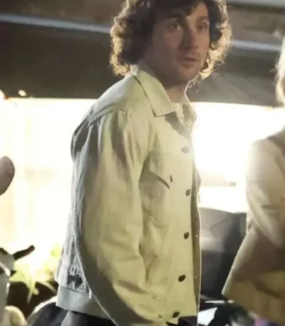 Aaron Taylor-Johnson 2026 White Jacket