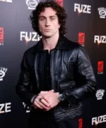Aaron Taylor Johnson Fuze Event Leather Jacket