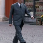Adam Driver Ferrari 2023 Grey Suit