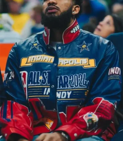 All Star Karl-Anthony Towns Leather Jacket