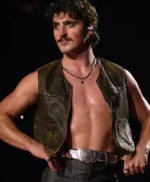 Benson Boone Brown Leather Vest