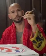 Andrew Tate Red Versace Robe