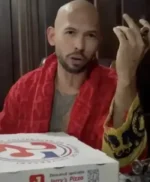 Andrew Tate Red Versace Robe