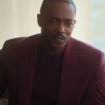 Anthony Mackie Solos S01 Tom Maroon Suit