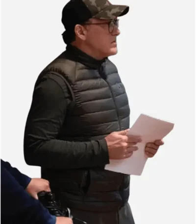 Anthony Russo The Electric State Black Puffer Vest