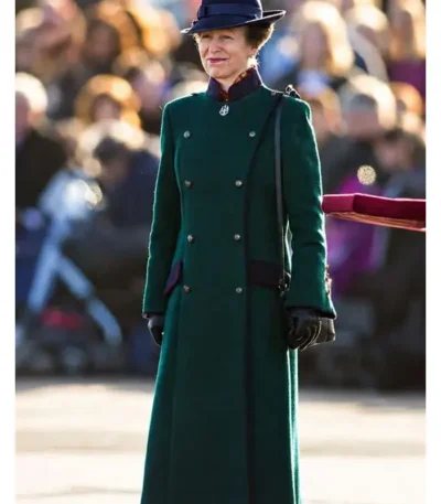 Anzac Day 2026 Princess Anne Green Coat