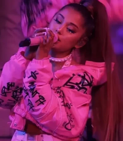 Ariana Grande 7 Rings Puffer Jacket