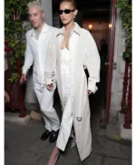 Art Club Bella Hadid White Coat