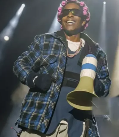 Asap Rocky Lollapalooza Hooded Jacket