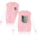Attack on Titan Anime Varsity Letterman Jacket