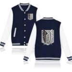Attack on Titan Anime Varsity Letterman Jacket