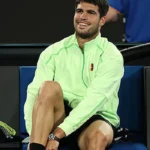 Australian Open Carlos Alcaraz Light Green Jacket