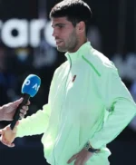 Australian Open Carlos Alcaraz Light Green Jacket