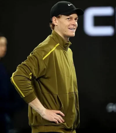 Australian Open Jannik Sinner Green Jacket