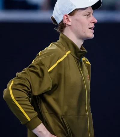Australian Open Jannik Sinner Green Jacket