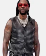2 Chainz BET Awards Black Vest