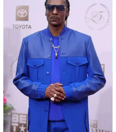BET Awards 2025 Snoop Dogg Blue Coat
