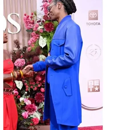 BET Awards 2025 Snoop Dogg Blue Coat