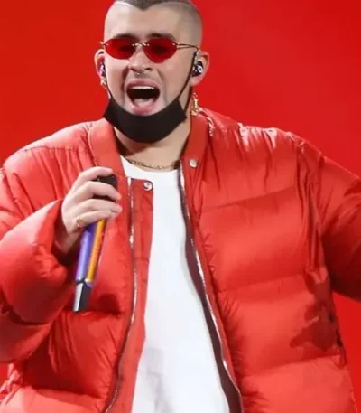 Bad Bunny Sophomore Red Jacket