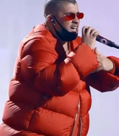 Bad Bunny Sophomore Red Jacket