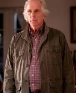Barry S03 Henry Winkler Brown Cotton Jacket