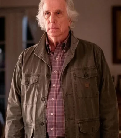 Barry S03 Henry Winkler Brown Cotton Jacket