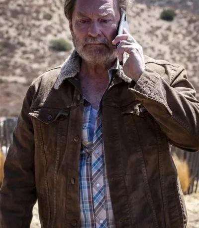 Barry S03 Stephen Root Brown Jacket