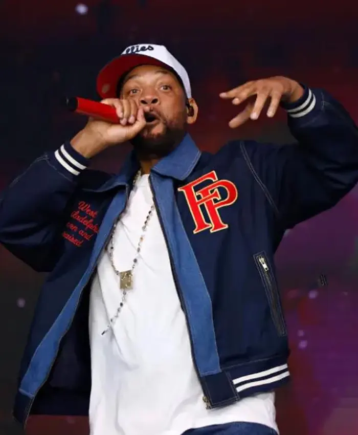 Based on a True Story Tour Will Smith Blue Jacket Based on a True Story Tour Will Smith Blue Jacket