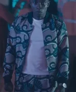 Bel-Air Carlton Banks S01 E01 Jacquard Bomber Jacket