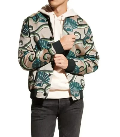 Bel-Air Carlton Banks S01 E01 Jacquard Bomber Jacket