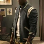 Bel-Air Olly Sholotan Black Varsity Jacket
