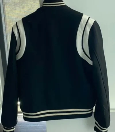 Bel-Air Olly Sholotan Black Varsity Jacket